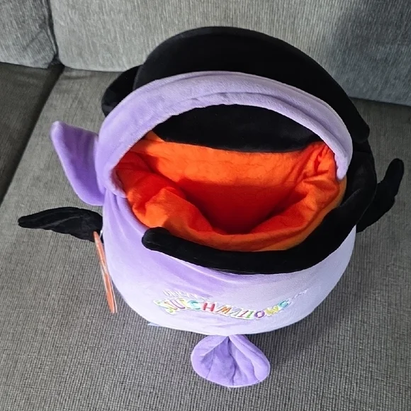 Original Squishmallow Holly, Halloween Treat Pail, New - Picture 11 of 13